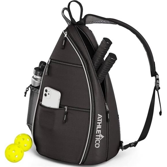 Sling Bag - Crossbody Backpack for Pickleball, Tennis, Racketball, and Travel - Picture 7 of 7